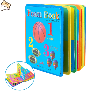 Babies First Book Eva Foam Number Book