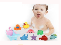 9 pieces Bath Animal Pack