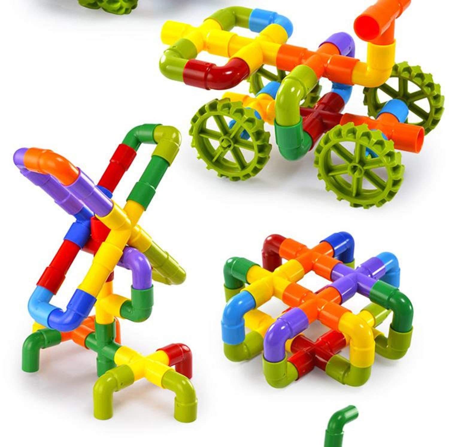 66 pcs Tubes and Tyres Blocks 
