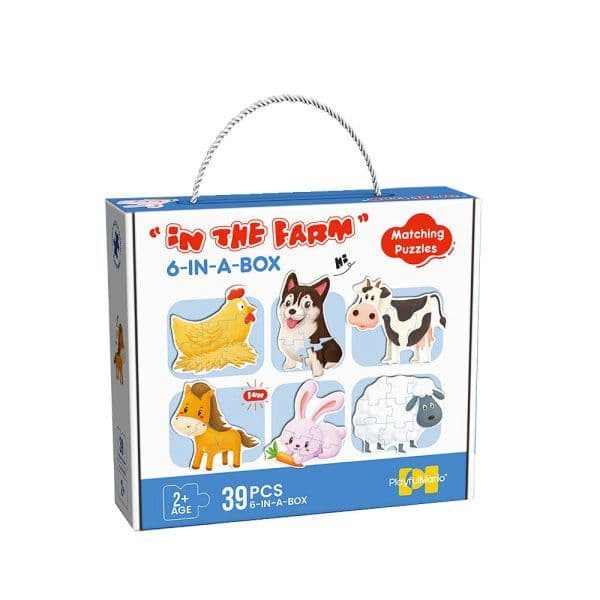 Farm animal 6 in 1 Puzzle
