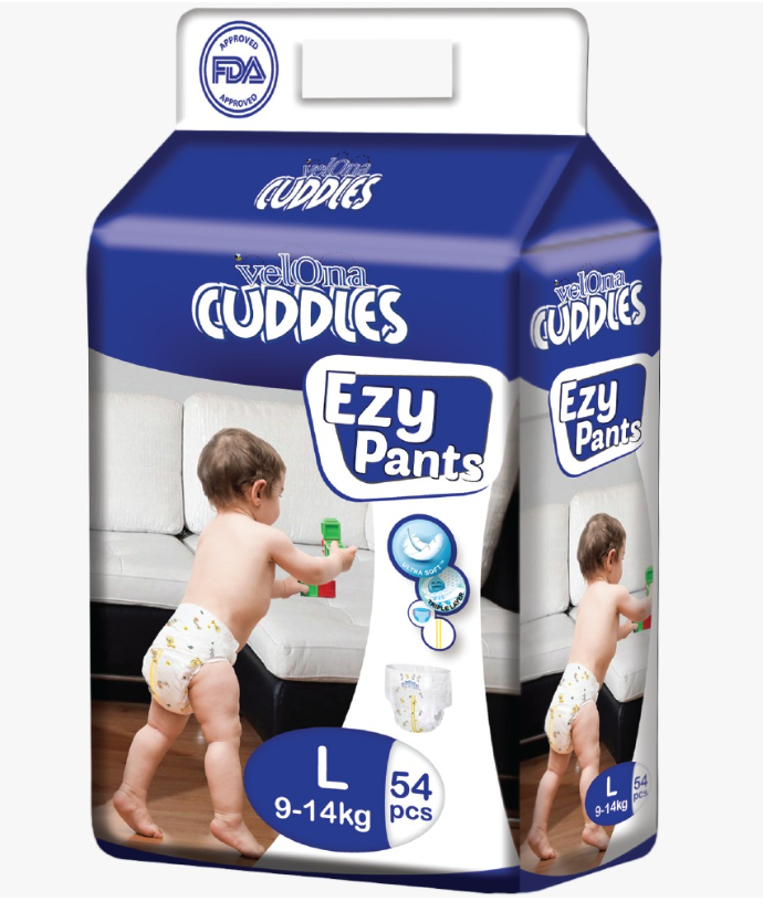 Velona Cuddles Ezy Pant Large 54Pcs Pack