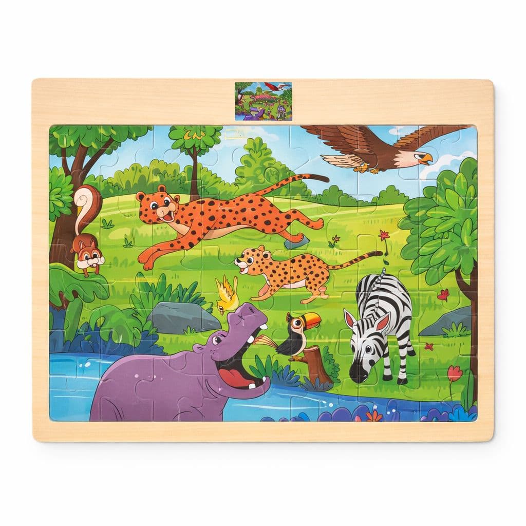 Wooden Jigsaw Puzzle 40 pcs - Animal