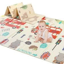 folding play mat 180cm 150cm