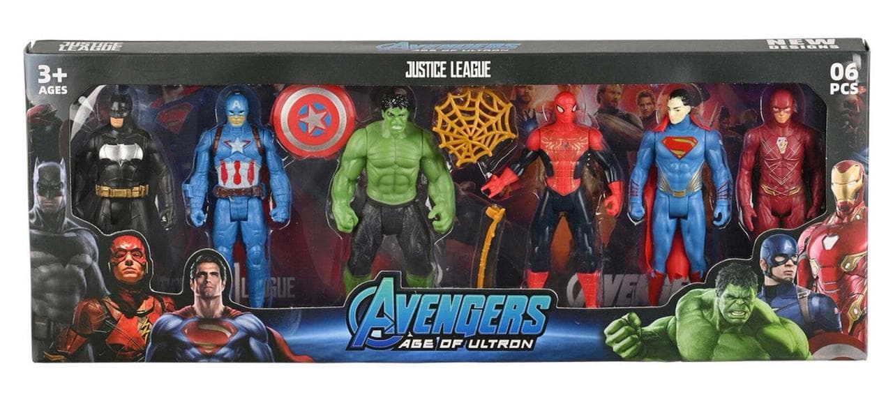 Avengers of Ultron 6 Figures, Height 12cm