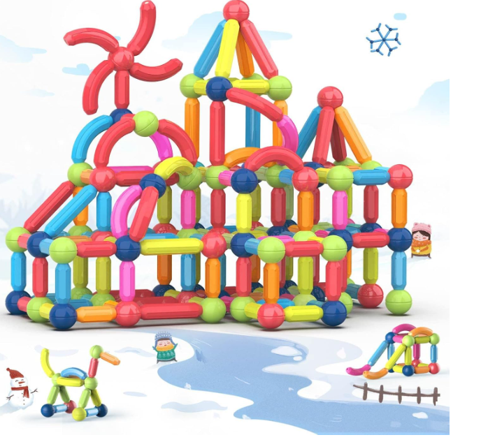 66PCS Magnetics Blocks Sticks