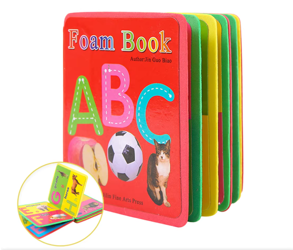 Babies First Book Eva Foam Letter Book