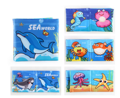 Sea Animal cloth book