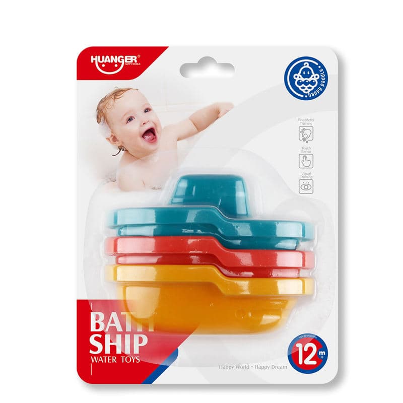 Huanger Bath Ships- 3pcs Floating Bath Toy 