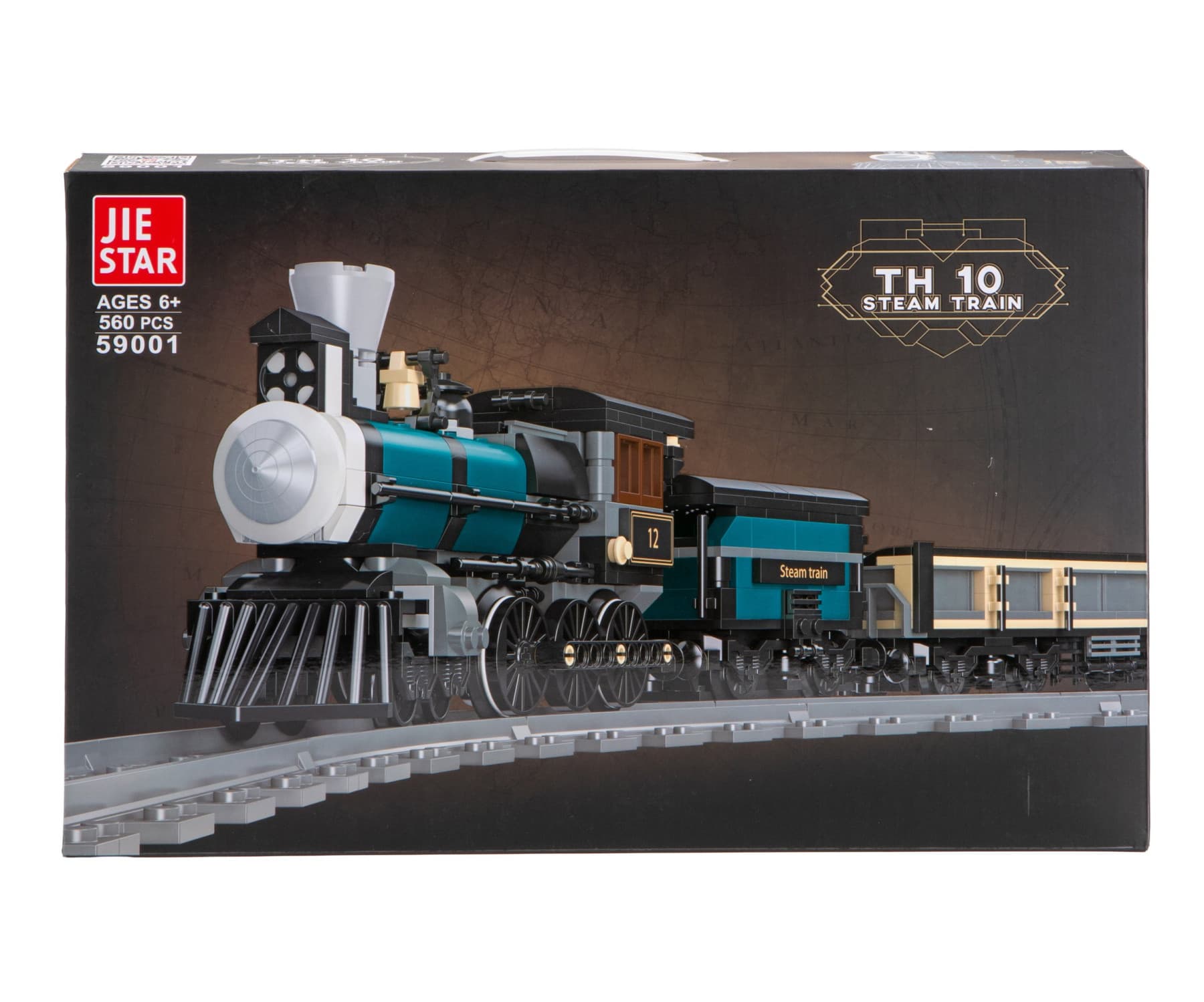 TH10 Steam Train (model 59001) Bricks Building Block