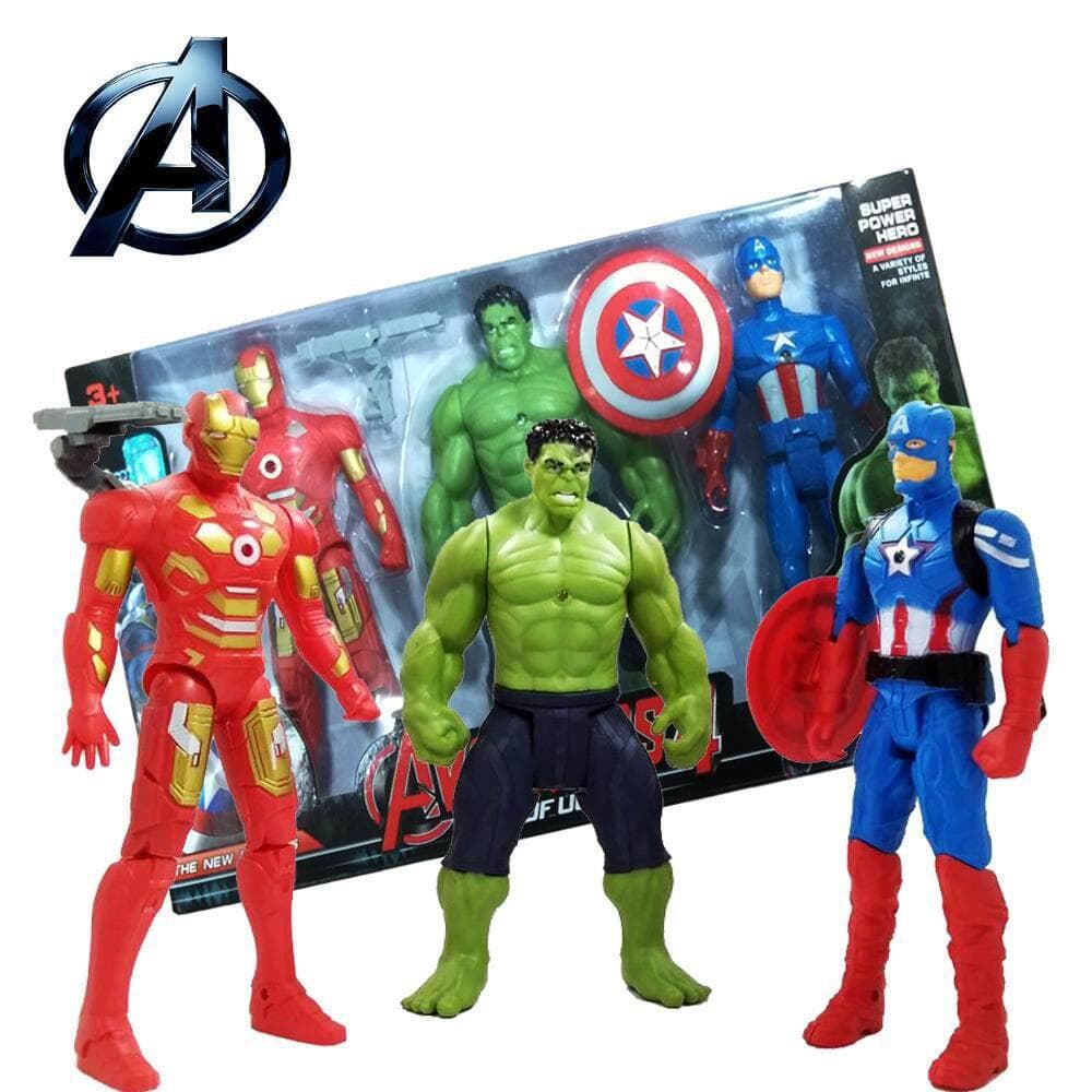 Avengers End Game 3 Figures, Height 23cm