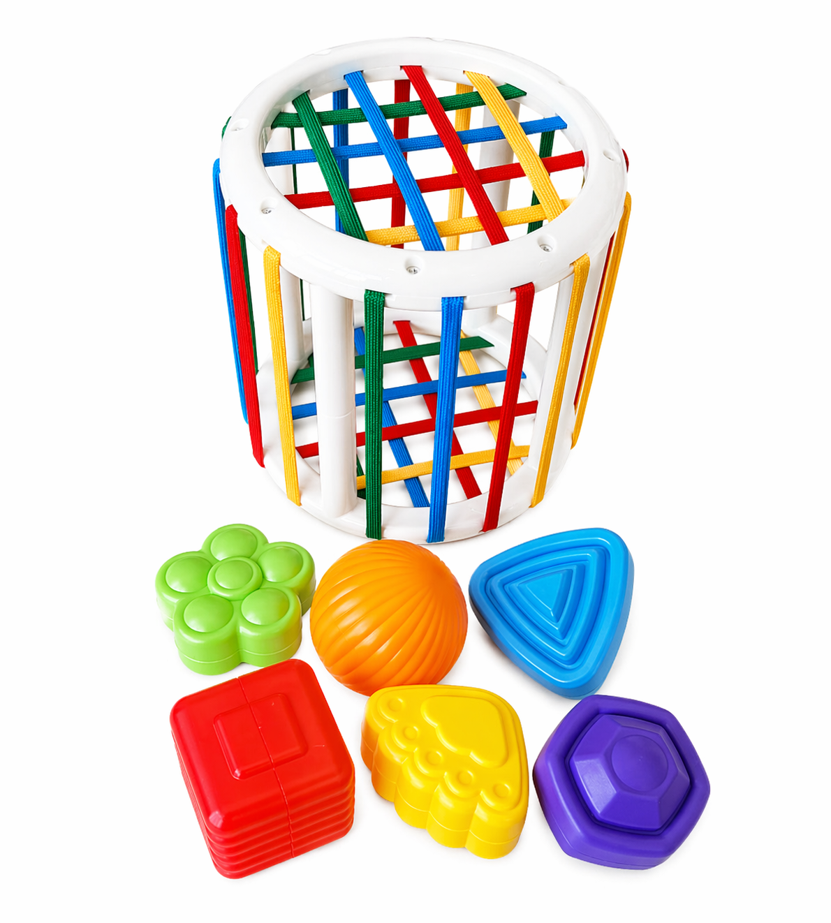 Shape Sorting Bin Sensory Toy 