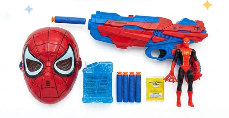 2 in 1 Power Gun Series with Gel Blaster and Bullets