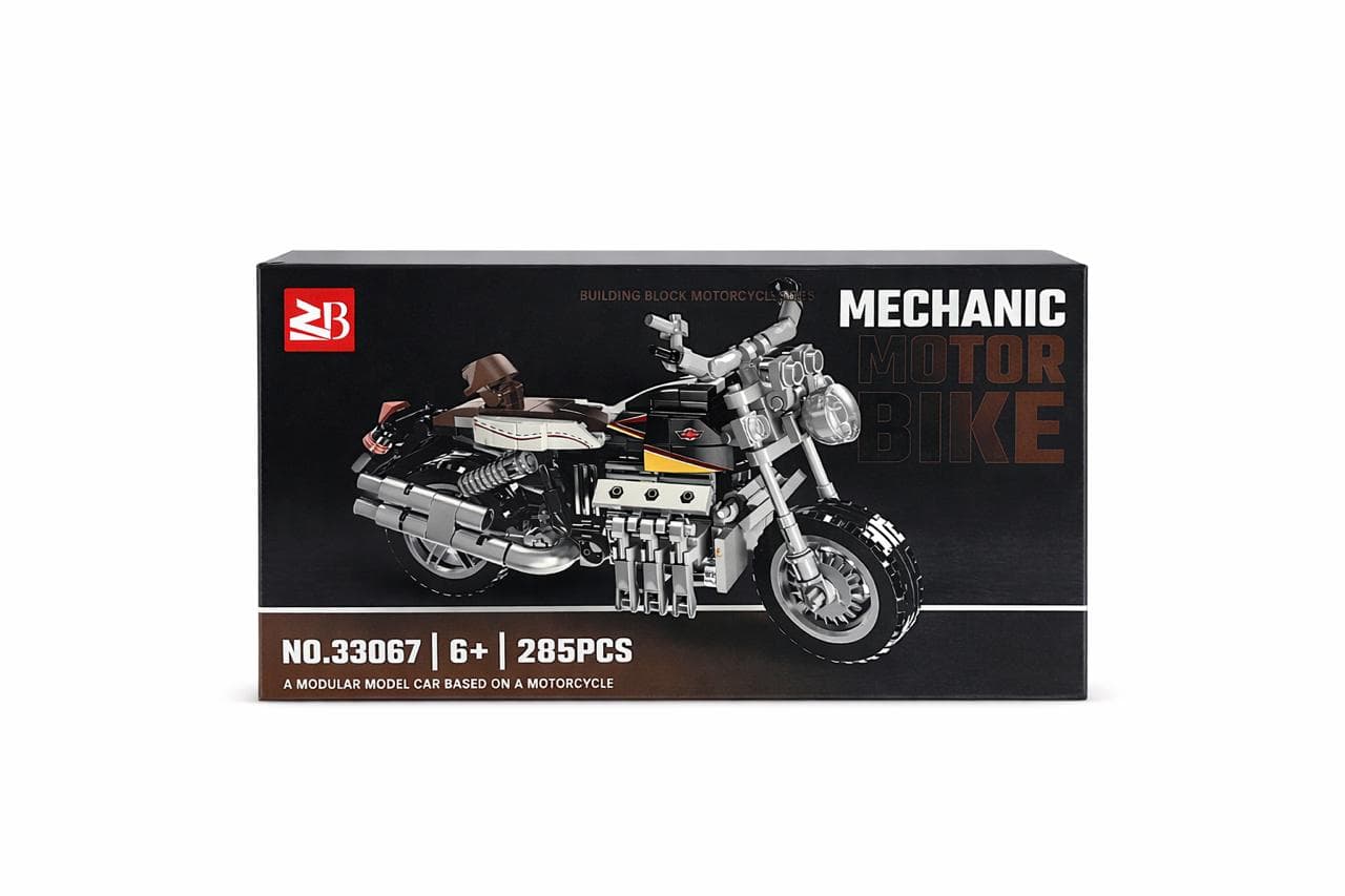 Mechanic Motor Bike 285pcs Bricks Toy