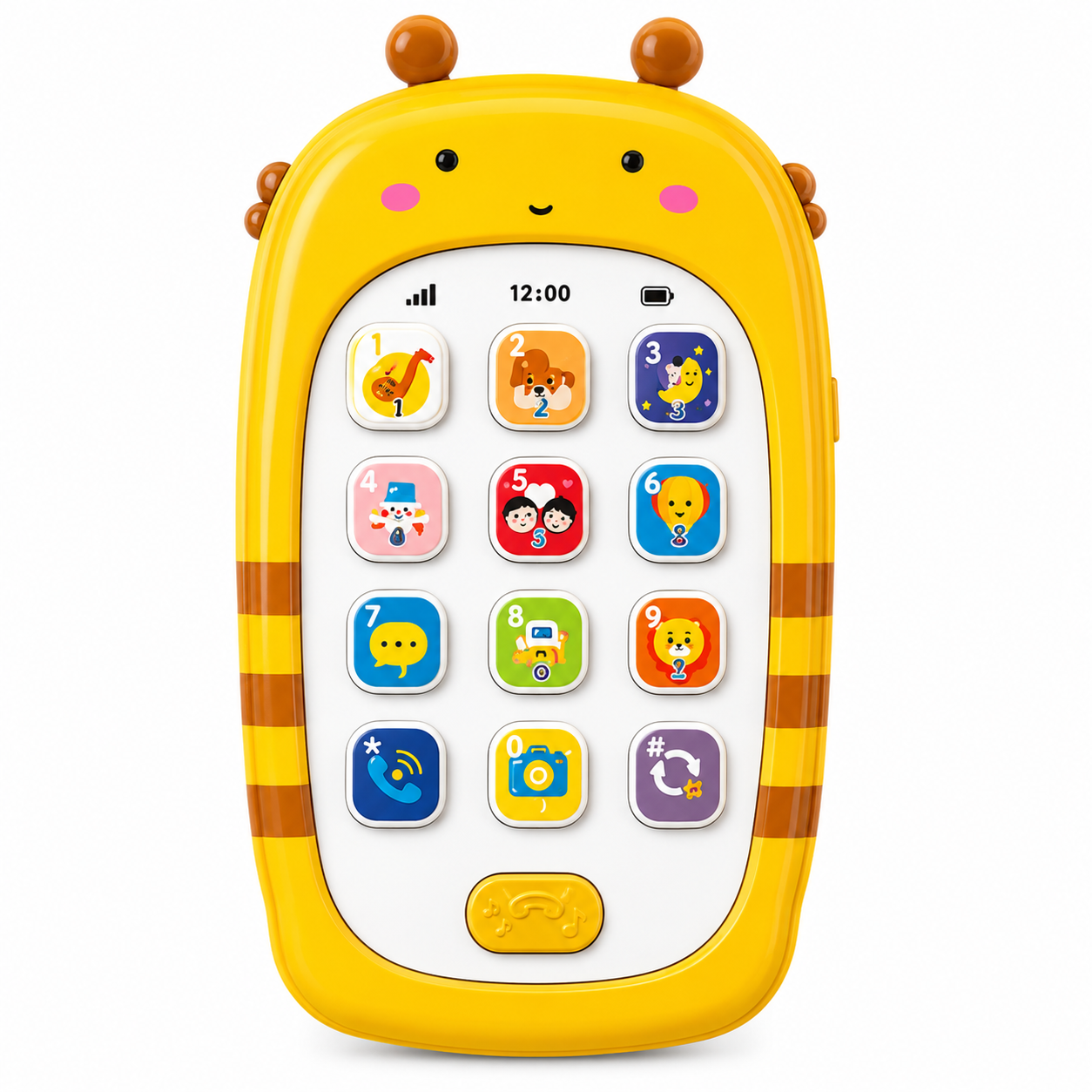 Huanger Puzzle Phone – Interactive Musical Learning Toy for Toddlers