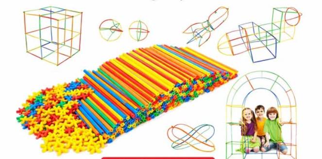 Straw Constructor STEM Building 160pcs